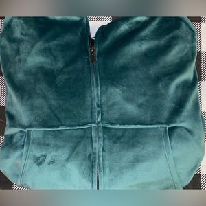 Victoria’s Secret cropped velvet zip up